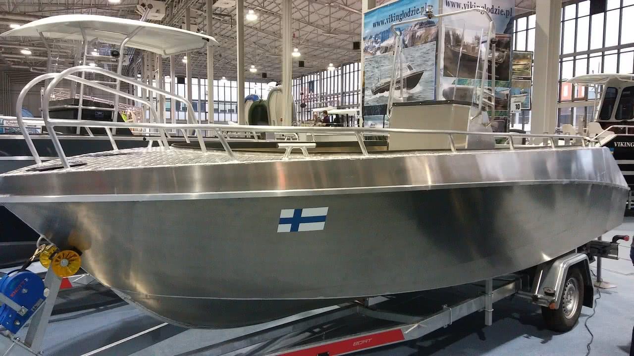 Łodzie Aluminiowe Viking Targi Wędkarskie Rybomania Boatex Poznań 2017 01