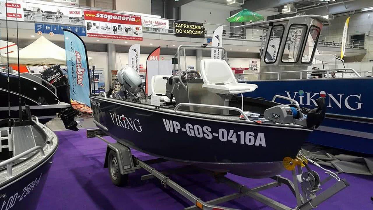 Łodzie Aluminiowe Viking  Targi Wędkarskie Rybomania Boatex Poznań 2018 13