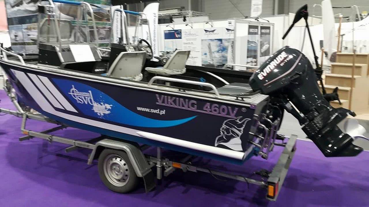 Łodzie Aluminiowe Viking  Targi Wędkarskie Rybomania Boatex Poznań 2018 18