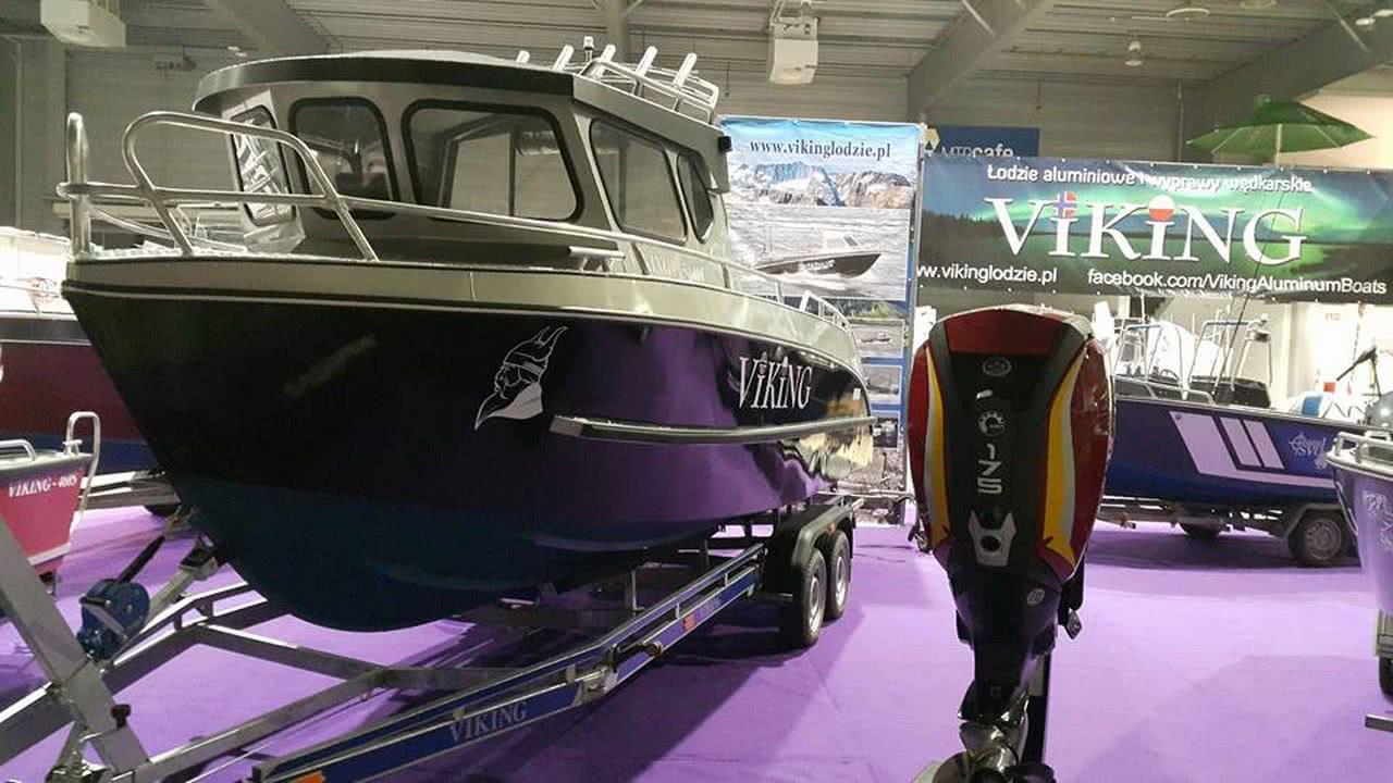 Łodzie Aluminiowe Viking Targi Wędkarskie Rybomania Boatex Poznań 2018 21