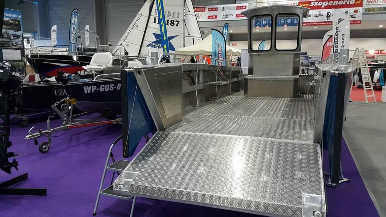 Łodzie Aluminiowe Viking Targi Wędkarskie Rybomania Boatex Poznań 2018 23