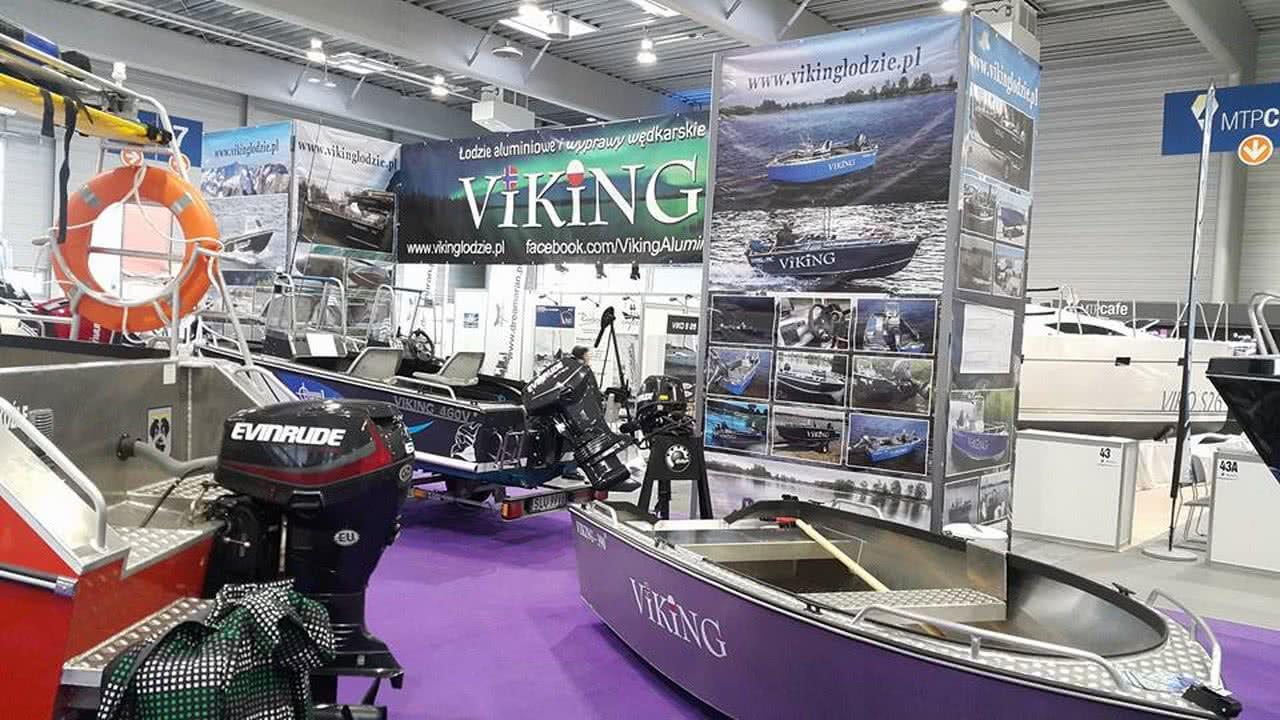 Łodzie Aluminiowe Viking Targi Wędkarskie Rybomania Boatex Poznań 2018 28